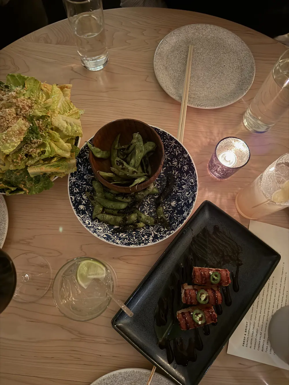 Vegetarian small plates at Noko Nashville restaurant