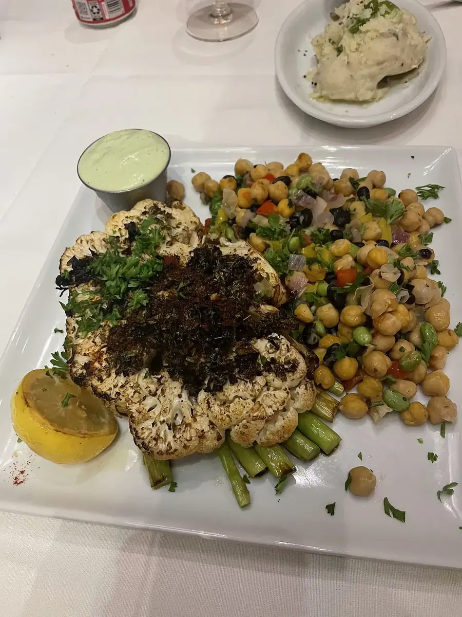Vegetarian food at Fogo de Chão in Downtown, Nashville