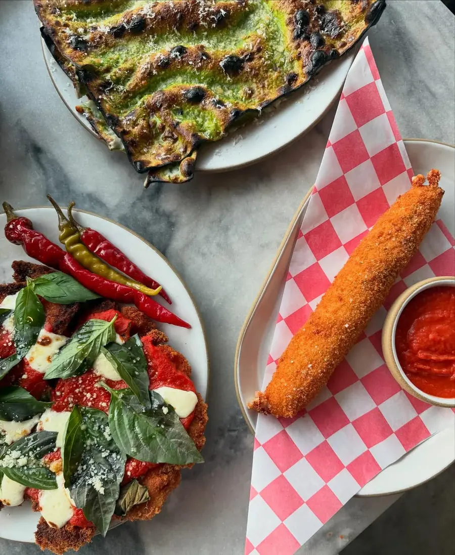 Vegetarian food at Folk in East Nashville, Nashville